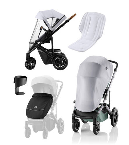 Lis=C3=A4varustepaketti Britax Smile 5Z 5in1. - Sadesuojat vaunuihin ja rattaisiin - 2000031 - 1