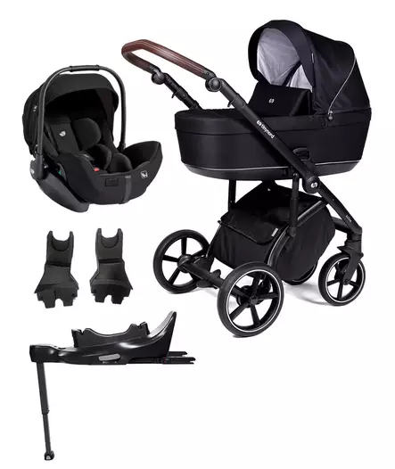 Tinynord-Nord Active starttipaketti Onyx, Brown Grip, Brilliant Black. - Lastenvaunut ja yhdistelmävaunut - 298917TNNBSTALEV1 - 1