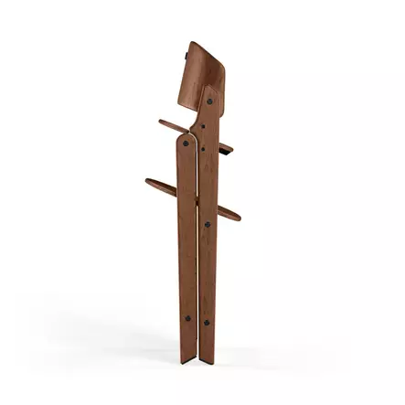 Cybex CLICK & FOLD syöttötuoli All Natural Dark taittuu kasaan. - Syöttötuolit - 525000961 - 2