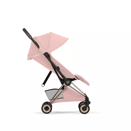 Cybex Coya Style matkarattaat Peach Pink selkänoja pystyssä. - Matkarattaat ja lastenrattaat - 526000651 - 2