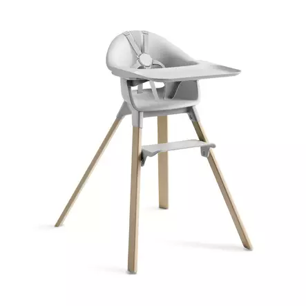 Syöttötuoli Stokke Clikk Bamboo Cloud Grey. - Syöttötuolit - 695801 - 1