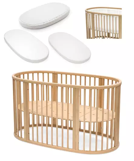 Stokke Sleepi 2026 starttipaketti 5in1 Natural. - Stokke Sleepi tuotteet - 711501STA1 - 1
