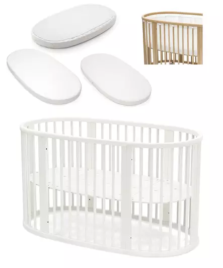 Stokke Sleepi 2026 starttipaketti 5in1 White. - Stokke Sleepi tuotteet - 711502STA1 - 1