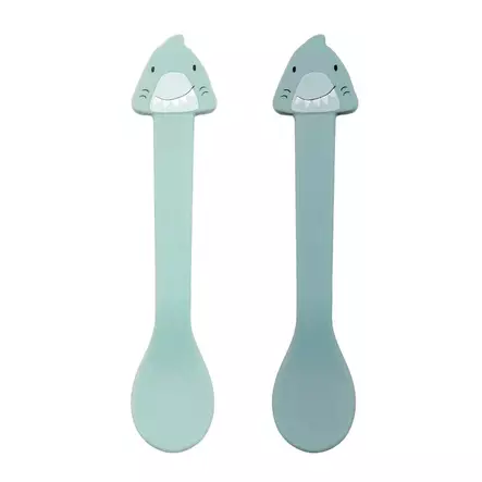Trixie Lusikat 2-pack Mr. Shark. - Ensilusikat ja lasten aterimet - 96461 - 1