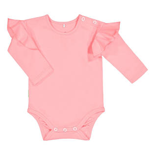 Gugguu Frilla Body Pink Sorbet. - Bodyt ja paidat - GUGB0013A1 - 1