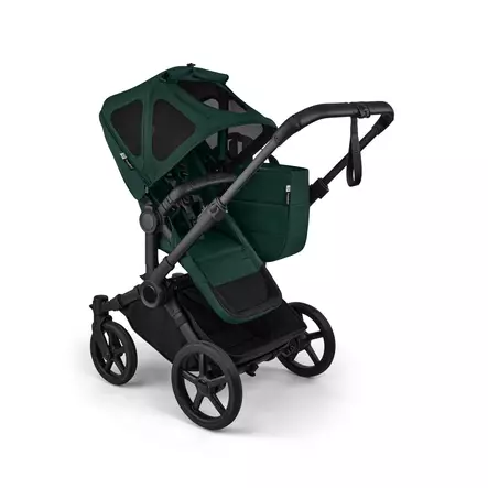 Bugaboo Donkey 6 Breezy sun canopy Fern Green rattaissa. - Muut lisävarusteet - S001261D3031 - 2