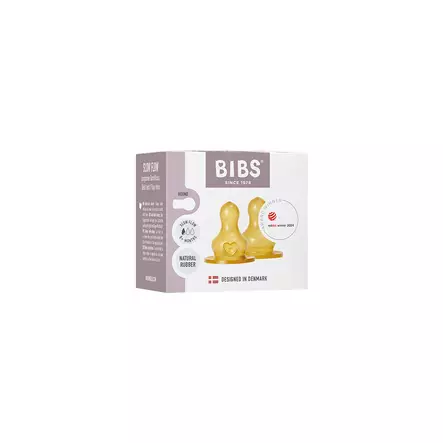 Bibs Baby Bottle nipple pullotutti luonnonkumia, pakkaus. - Tuttipullot ja pullotutit - 5000001 - 2