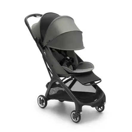 Bugaboo Butterfly matkarattaat Black/Forest Green jatkettavalla kuomul=
la. - Matkarattaat ja lastenrattaat - 100025001 - 3