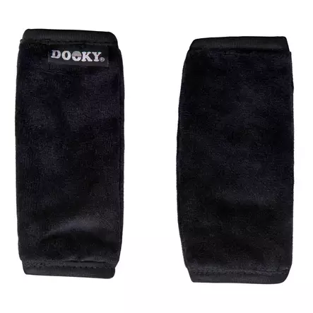 Dooky turvavyönpehmusteet 2 kpl Black Seatbelt pads. - Turvaistuimien muut lisävarusteet - 2026101 - 1