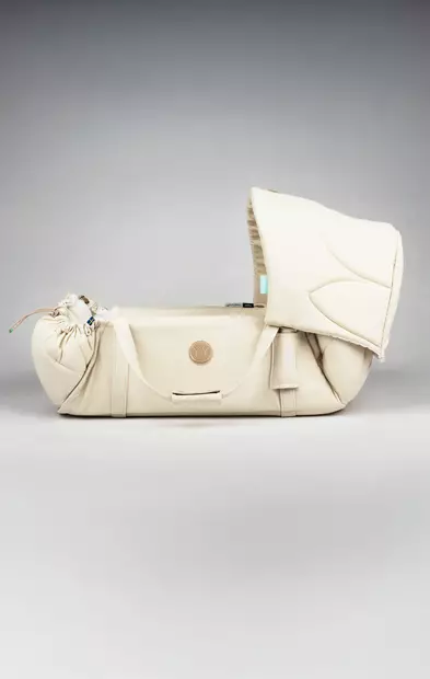 Najell SleepCarrier Canopy kuomu Kantokassissa, Oat Beige. - Vaunukopat ja kantokassit - N21905901 - 2