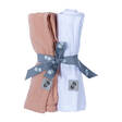 Nord Baby harsoliinat Muslin 2 kpl Natural White / Peach. - Harsoliinat - 271941 - 1