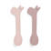 Done By Deer silikonilusikat 2-pack Lalee Powder. - Ensilusikat ja lasten aterimet - 1139401 - 1