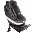 Turvaistuin BeSafe Beyond Dark grey Melange jalustassa lis=C3=A4jalkat=
ilalla. - Turvaistuimet 9-36kg - 018515-2401 - 3