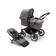 Bugaboo Donkey 5 yhdistelm=C3=A4vaunut Mono Graphite/Grey Melange. - Lastenvaunut ja yhdistelmävaunut - 100000001 - 1