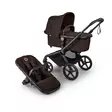 Bugaboo Fox 5 Renew yhdistelmävaunut Black/Cocoa Brown. - Lastenvaunut ja yhdistelmävaunut - 100403011 - 1