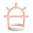 Mushie purulelu No-Drop teether Blush. - Purulelut - 101811 - 1