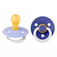 Bibs Night luonnonkumitutti 2 kpl 0-6kk, Hush/Grape. - Tutit ja tuttinauhat - 110481 - 1