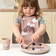 Done By Deer Foodie aterimet Happy Dots Powder lapsella. - Ensilusikat ja lasten aterimet - 1236521 - 3