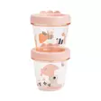 SäilytysrasiaDoneByDeer2-pack Baby-TinyFarmPowder - Välipalapussit, eväsrasiat ja snackcupit - 1256101 - 1