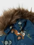 Name It talvihaalari Dark Denim Tractor hupussa tekoturkisreunus. - Lasten talvihaalarit - 132305781 - 3