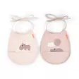  Done By Deer Tiny pocket bib ruokalaput Happy Clouds Powder. - Ruokalaput - 1343441 - 2