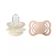 Bibs Supreme silikonitutit Ivory/Baby Blush. - Tutit ja tuttinauhat - 160221 - 1