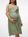 Äitiysmekko Mamalicious Levi Lia Hedge Green sopii odotukseen ja imetykseen. - Äitiysmekot, tunikat ja hameet - 200203551 - 7