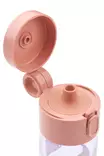Liewood juomapullo Clemence 350 ml Cat/Warm lilac korkki avattuna - Juomapullot ja pillipullot - 20622-2781 - 2