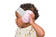 Dooky kuulosuojaimet 0-3 v Pink lapsella. - Turvaportit ja turvatuotteet - 3001101 - 2