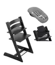 Tripp Trapp starttipaketti Stokke 3 in 1 Oak Black. - Syöttötuolit - 495202STA3in1 - 1