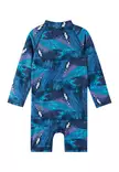 Reima Moomin Sandig UV-uimapuku Turquoise Blue takaa. - Uima-asut ja uv-vaatteet - 5200357A-6151 - 3
