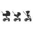 Cybex Priam Comfort rattaat Sepia Black Travel System. - Lastenvaunut ja yhdistelmävaunut - 526000011 - 10