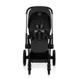Cybex Priam Comfort rattaat Sepia Black edestä. - Lastenvaunut ja yhdistelmävaunut - 526000011 - 9
