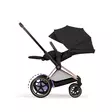 Cybex ePriam Comfort rattaat Rosegold/Sepia Black, makuuasennossa. - Lastenvaunut ja yhdistelmävaunut - 526000041 - 5