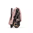 Cybex Coya Style matkarattaat Peach Pink kasattuna. - Matkarattaat ja lastenrattaat - 526000651 - 6