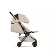 Cybex Coya Style matkarattaat Cozy Beige makuuasennossa. - Matkarattaat ja lastenrattaat - 526000711 - 3