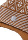 Reima Kuuru talvipipo Cinnamon Brown pipossa heijastava Reima-merkki. - Lasten talvipipot - 5300215A-1491 - 4