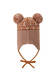 Reima Kuuru talvipipo Cinnamon Brown takaa. - Lasten talvipipot - 5300215A-1491 - 5