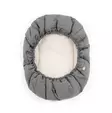 Stokke Nomi Newborn Set Black/Grey Sand käännettävä kangas on helppo asettaa paikoilleen. - Stokke Nomi syöttötuolit - 625911 - 4