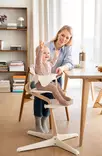 Stokke Nomi Natural/White tuoli Baby Setilla taaperolle. - Stokke Nomi syöttötuolit - 626501STA4in1 - 3