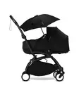 Stokke YoYo Parasol päivänvarjo Black vauvaosan kanssa. - Muut lisävarusteet - 653201 - 3