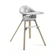 Syöttötuoli Stokke Clikk Bamboo Cloud Grey. - Syöttötuolit - 695801 - 1