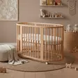 Stokke Sleepi sänky Natural lastenhuoneessa patjalla. - Stokke Sleepi tuotteet - 711501STA1 - 2