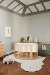 Stokke Sleepi sänky Natural reunapehmusteella. - Stokke Sleepi tuotteet - 711501STA1 - 3