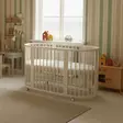 Stokke Sleepi sänky White lastenhuoneessa patjalla. - Stokke Sleepi tuotteet - 711502STA1 - 2