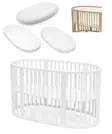 Stokke Sleepi 2026 starttipaketti 5in1 White. - Stokke Sleepi tuotteet - 711502STA1 - 1