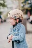Scoot & Ride lasten pyöräilykypärä XXS Leopard lapsella. - Pyöräilykypärät - 96561 - 2