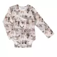 Gugguu Print Baby Bodysuit Pinkdeer. - Bodyt ja paidat - GUGP00011-381 - 1
