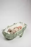 Najell SleepCarrier X kantokassi Agave Green muuntuu unipesäksi ja leikkialustaksi. - Vaunukopat ja kantokassit - N20115501 - 6