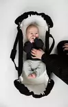 Najell SleepCarrier vol.5 kantokassi Matte Black vauvalla. - Vaunukopat ja kantokassit - N32600401 - 3